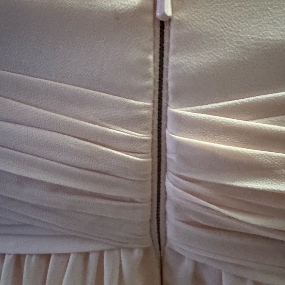 EUC David's Bridal dress size 20 light pink bridesmaid - Picture 14 of 15